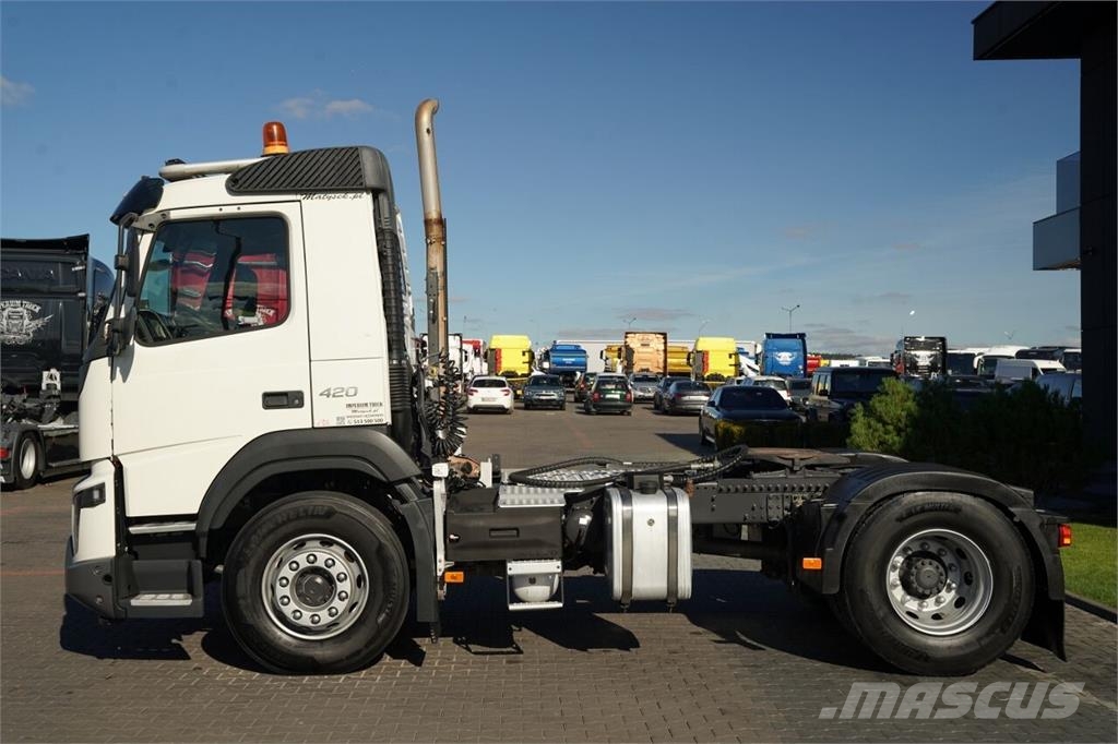 Volvo FMX 420 / HYDRAULIKA / NISKA KABINA / I-SHIFT / EU Nyergesvontatók