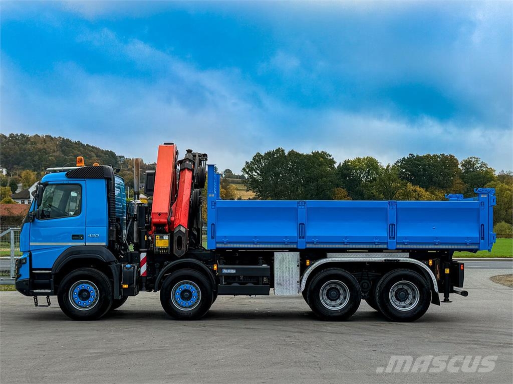 Volvo FMX 420 Kipper 5,40m *PK 34002/FUNK *8x4 شاحنات قلابة
