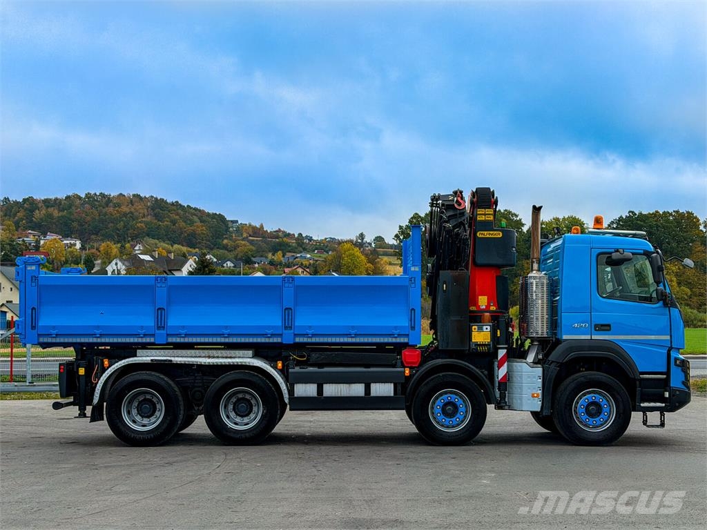 Volvo FMX 420 Kipper 5,40m *PK 34002/FUNK *8x4 شاحنات قلابة