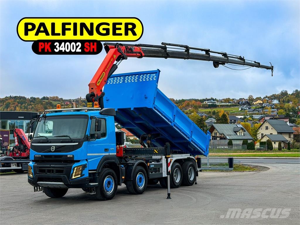 Volvo FMX 420 Kipper 5,40m *PK 34002/FUNK *8x4 شاحنات قلابة