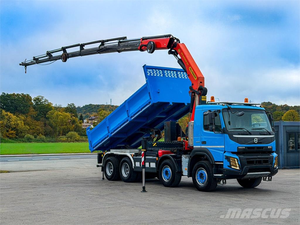 Volvo FMX 420 Kipper 5,40m *PK 34002/FUNK *8x4 شاحنات قلابة