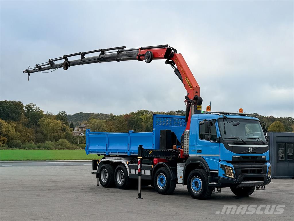 Volvo FMX 420 Kipper 5,40m *PK 34002/FUNK *8x4 شاحنات قلابة