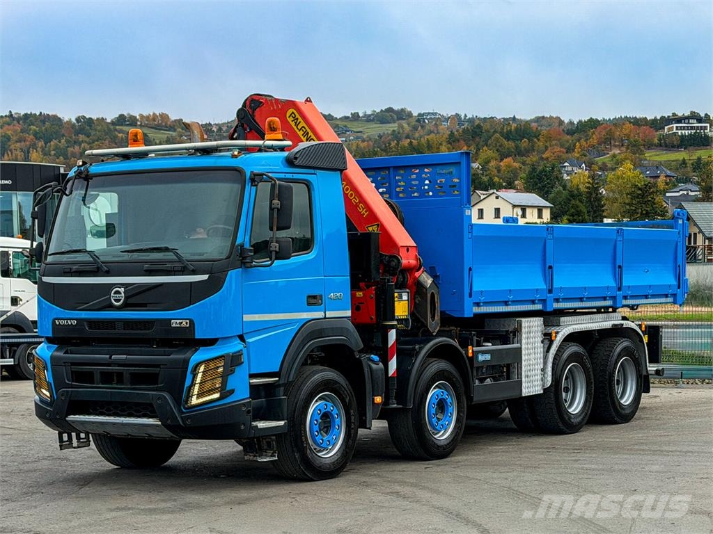 Volvo FMX 420 Kipper 5,40m *PK 34002/FUNK *8x4 شاحنات قلابة