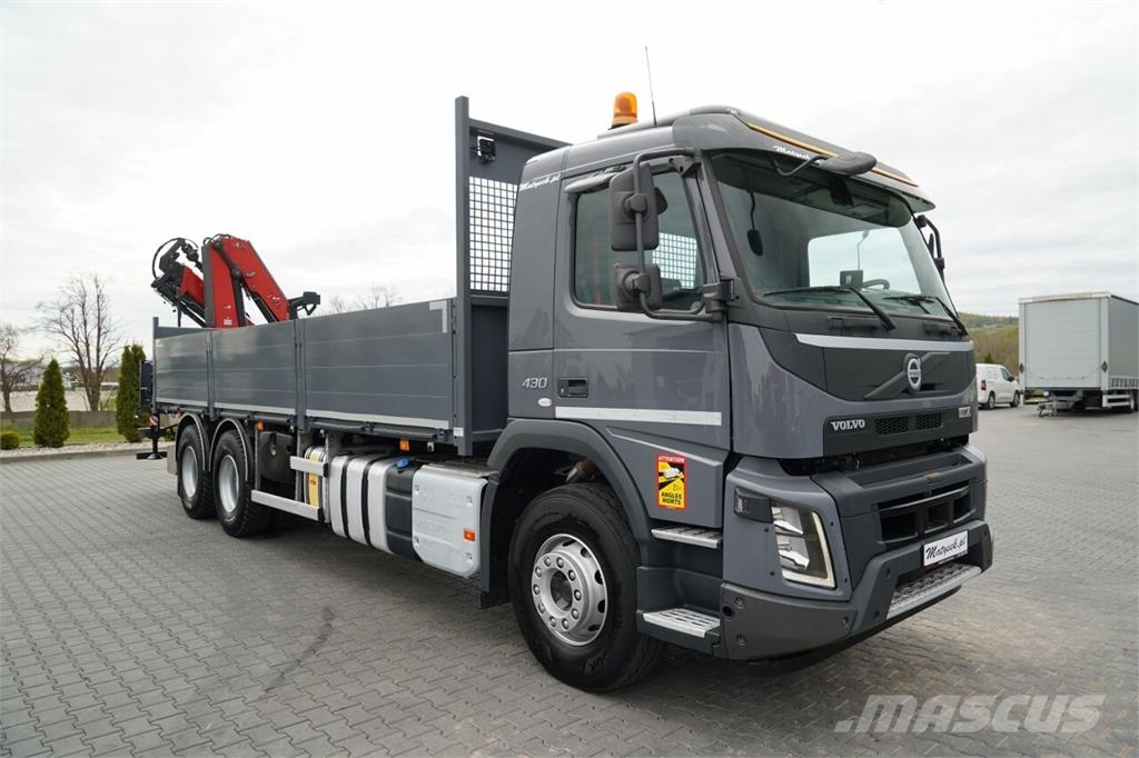 Volvo FMX 430 Camiones de cama baja