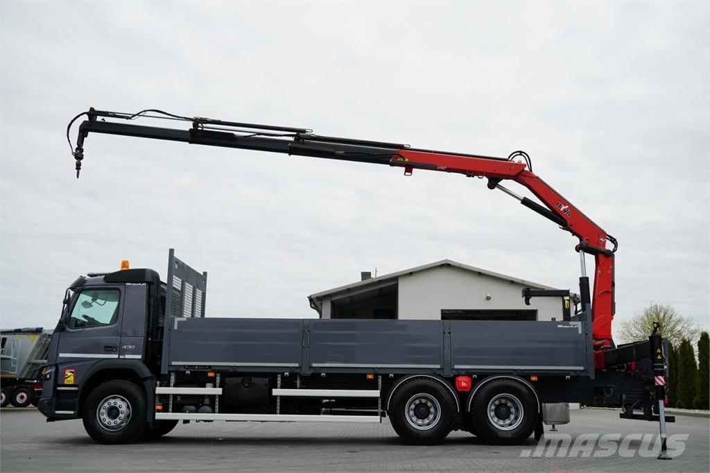 Volvo FMX 430 Camiones de cama baja