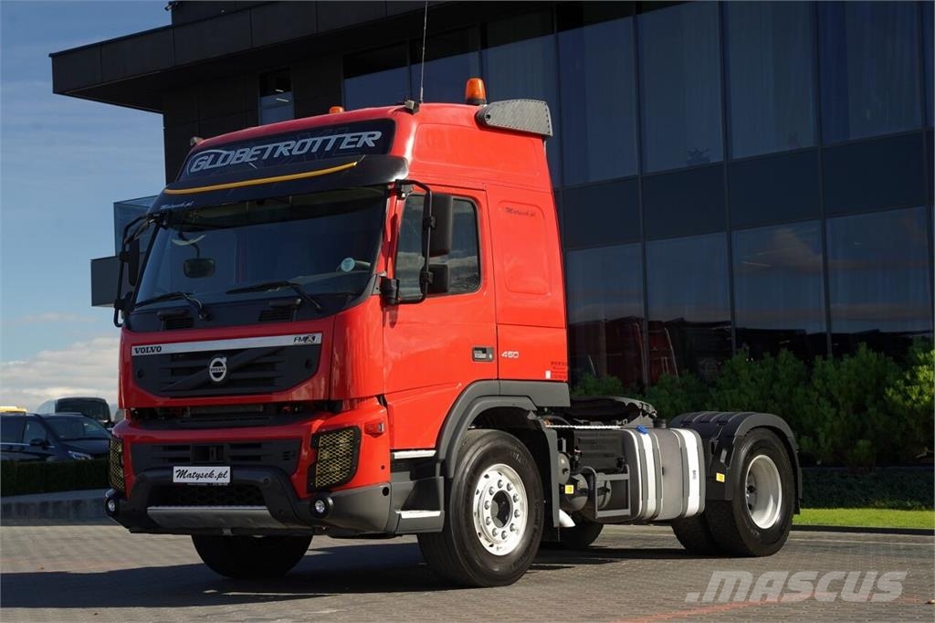 Volvo FMX 450 / HYDRAULIKA / I- SHIFT / EURO 5 Nyergesvontatók