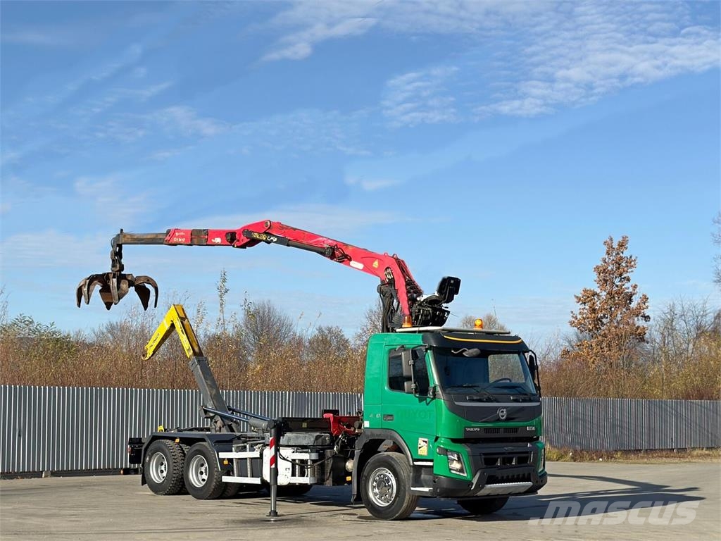 Volvo FMX 460 * Abrollkipper + EPSILON 150Z79 * 6x4 Koukkulava kuorma-autot