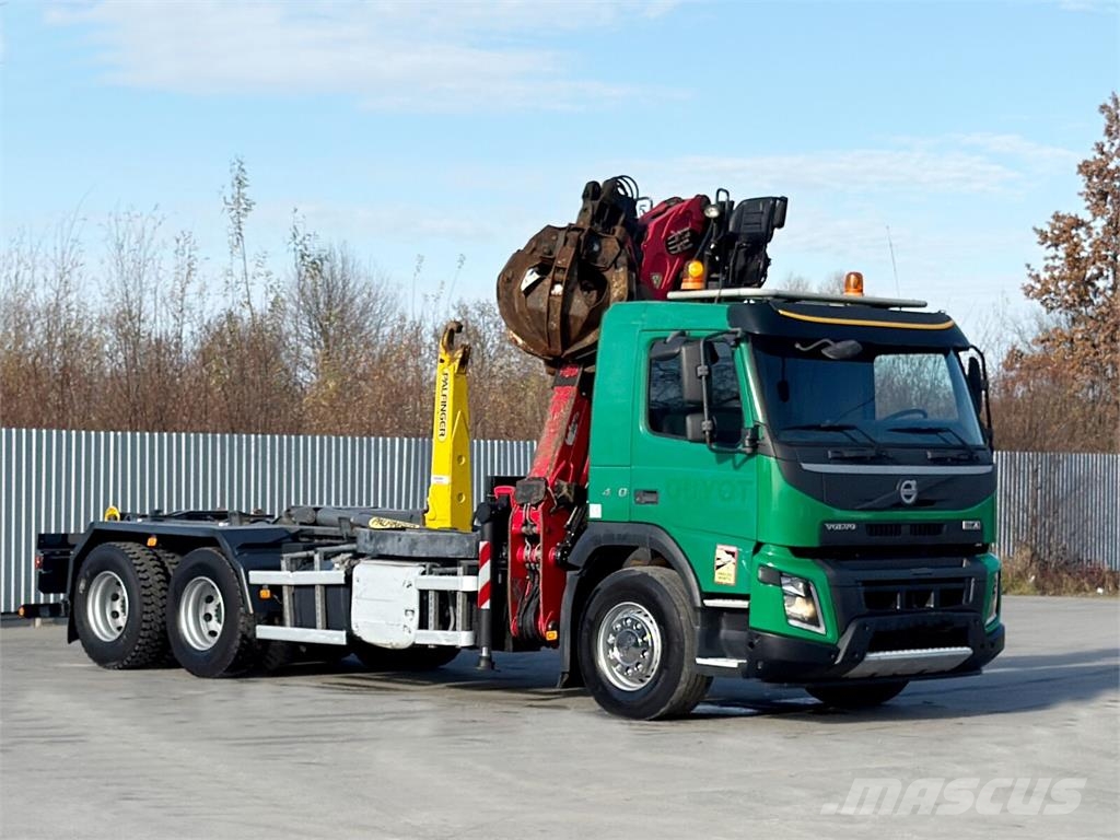 Volvo FMX 460 * Abrollkipper + EPSILON 150Z79 * 6x4 Koukkulava kuorma-autot