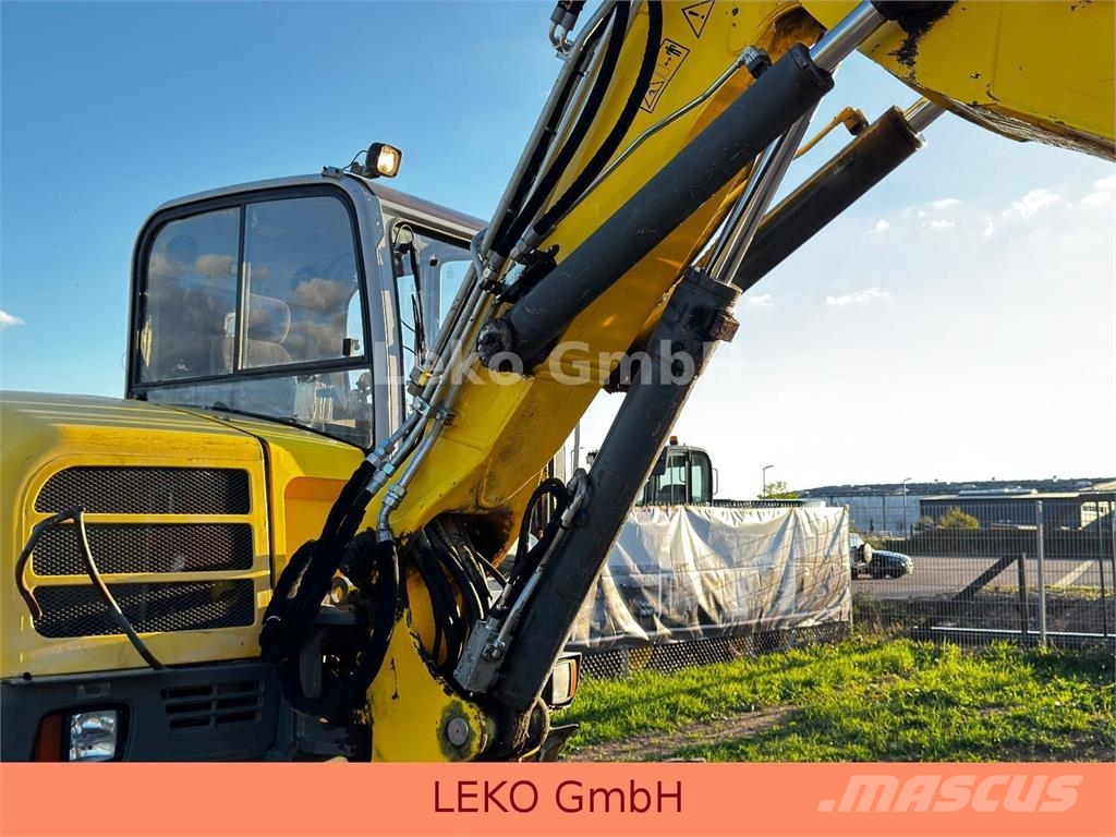 Wacker Neuson EW100 Mit Drei Löfffeln Mobilbagger