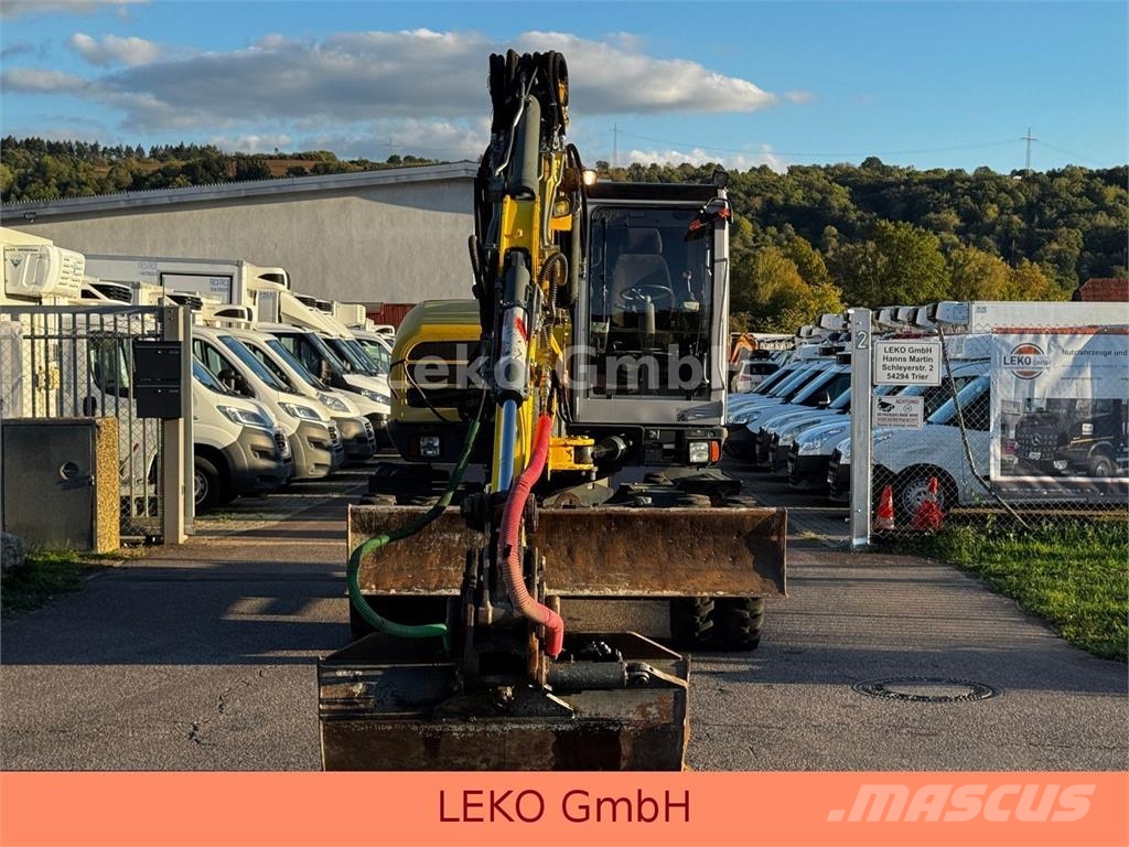 Wacker Neuson EW100 Mit Drei Löfffeln Mobilbagger