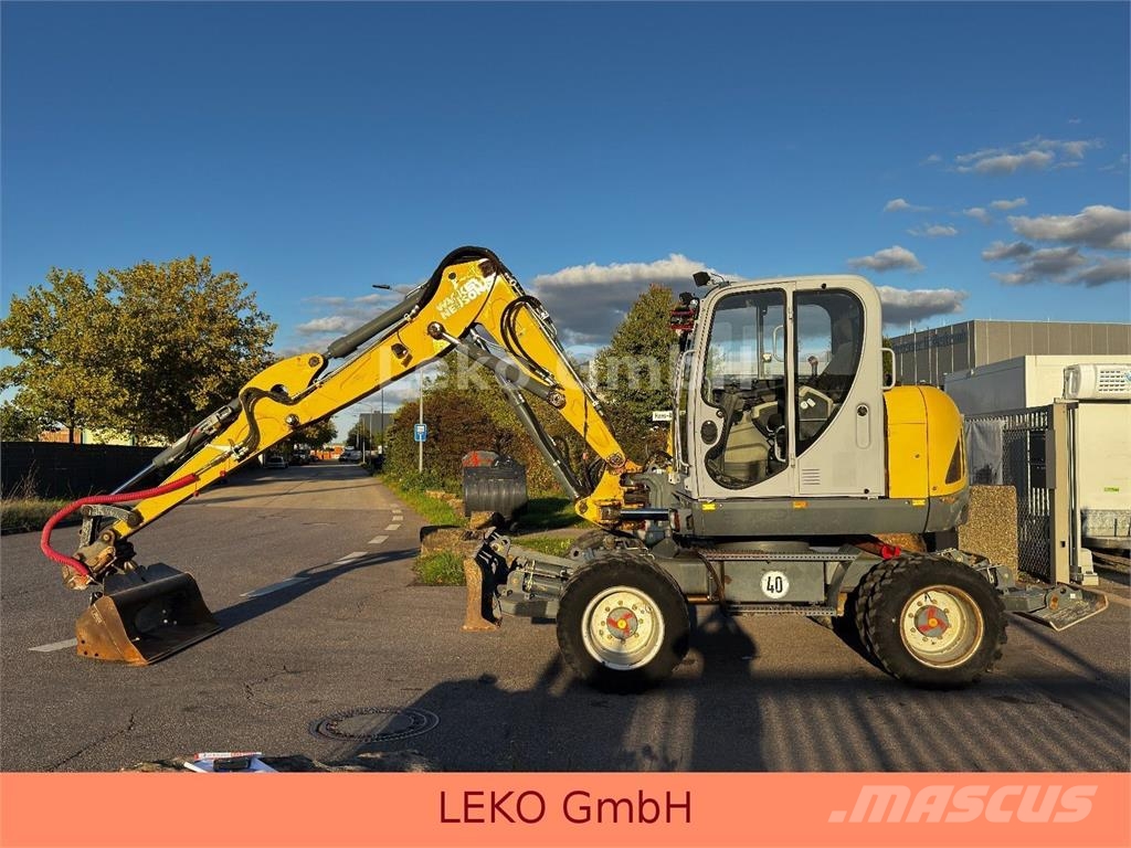 Wacker Neuson EW100 Mit Drei Löfffeln Mobilbagger