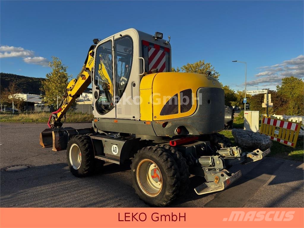 Wacker Neuson EW100 Mit Drei Löfffeln Mobilbagger