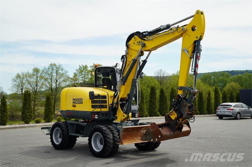 Wacker Neuson NEUSON EW 100 / KOPARKA KOŁOWA / ROTOTIL / KLIMATY Escavadeiras de rodas