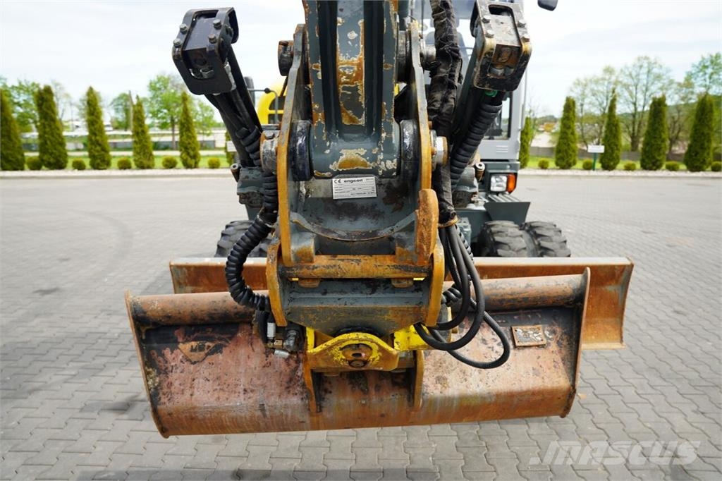 Wacker Neuson NEUSON EW 100 / KOPARKA KOŁOWA / ROTOTIL / KLIMATY Escavadeiras de rodas