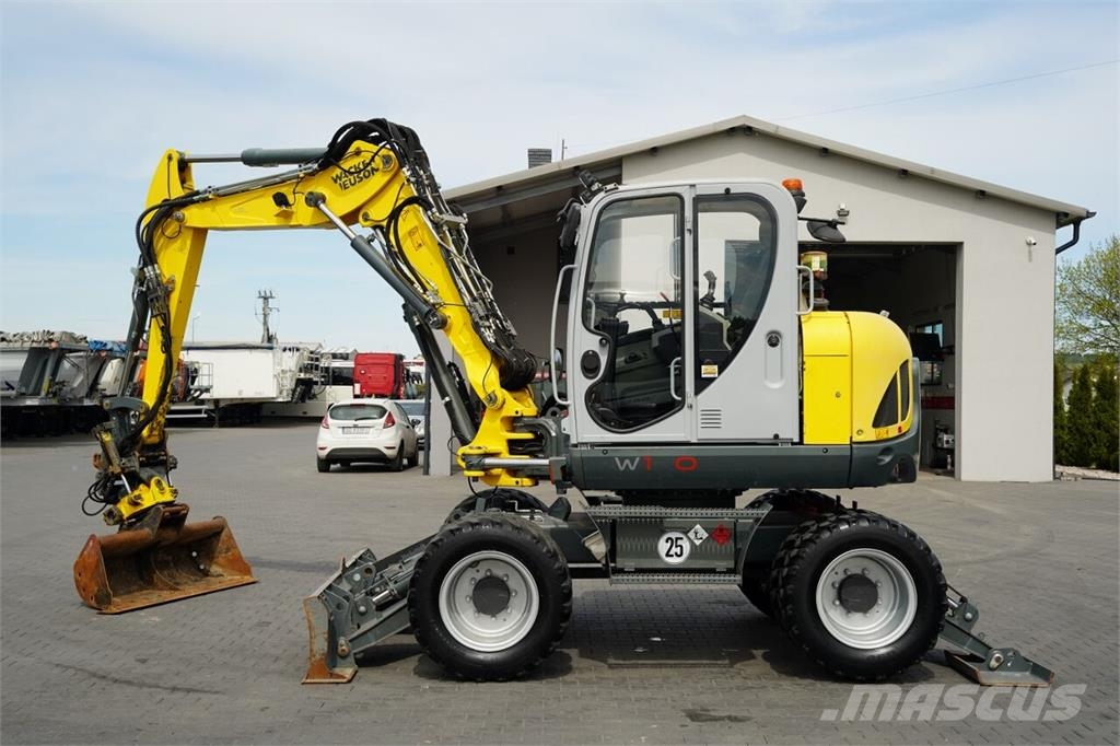 Wacker Neuson NEUSON EW 100 / KOPARKA KOŁOWA / ROTOTIL / KLIMATY Escavadeiras de rodas