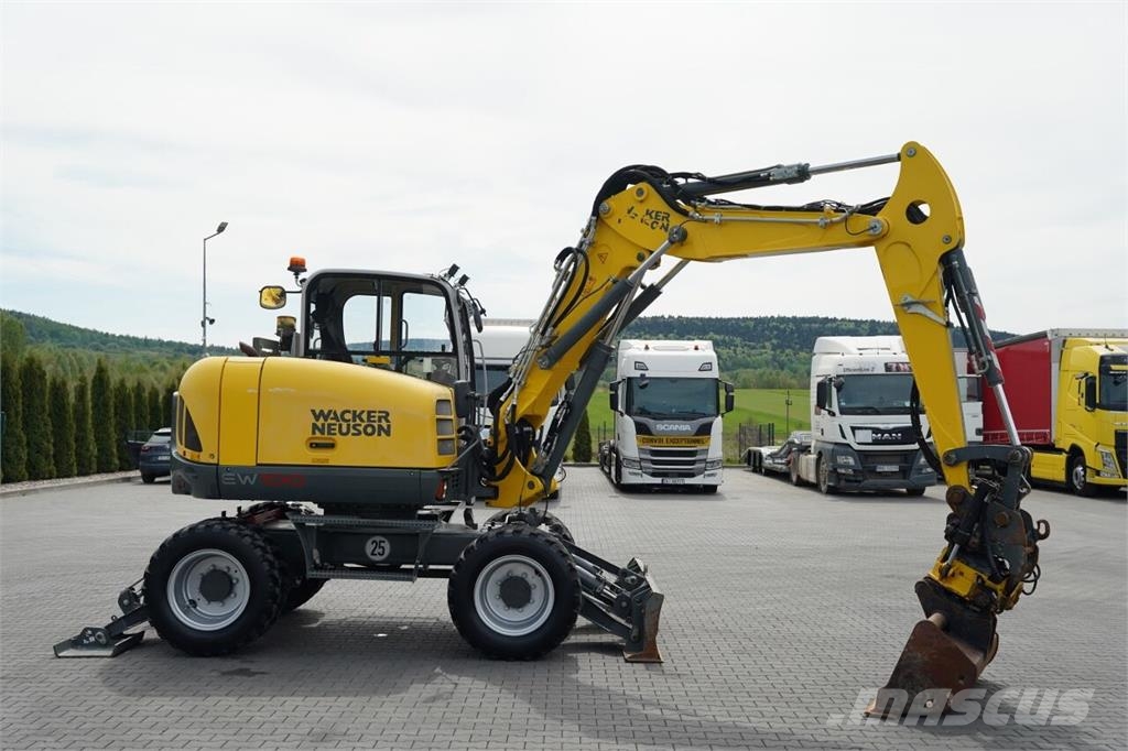 Wacker Neuson NEUSON EW 100 / KOPARKA KOŁOWA / ROTOTIL / KLIMATY Escavadeiras de rodas