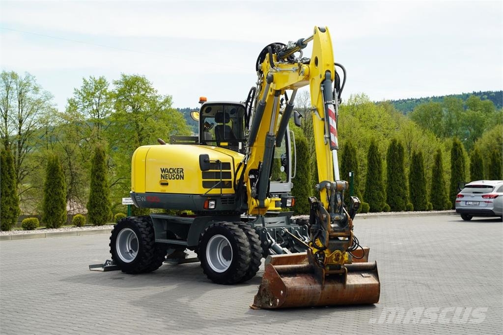 Wacker Neuson NEUSON EW 100 / KOPARKA KOŁOWA / ROTOTIL / KLIMATY Escavadeiras de rodas