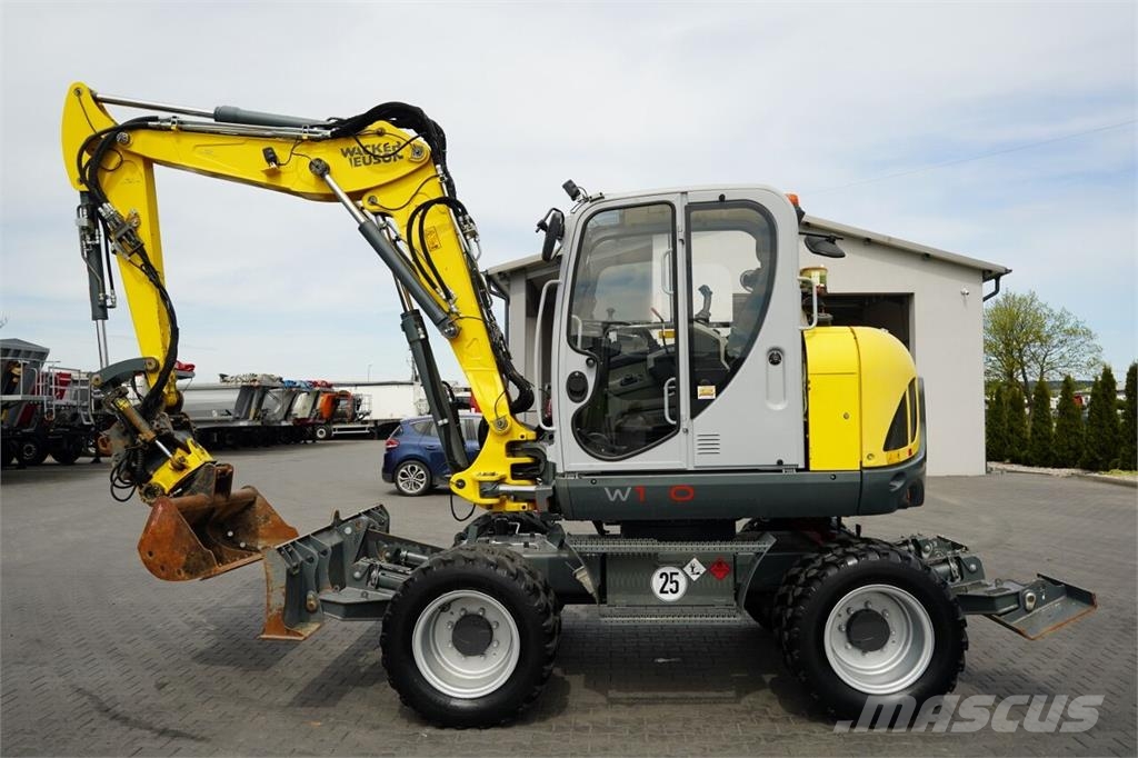 Wacker Neuson NEUSON EW 100 / KOPARKA KOŁOWA / ROTOTIL / KLIMATY Escavadeiras de rodas
