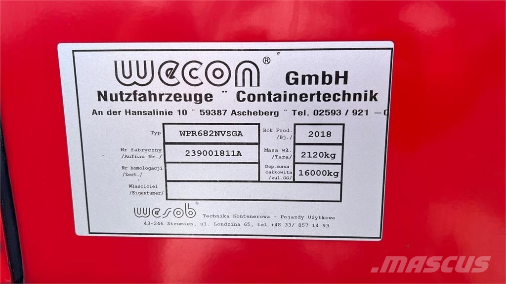 Wecon  Przyczepy firanki
