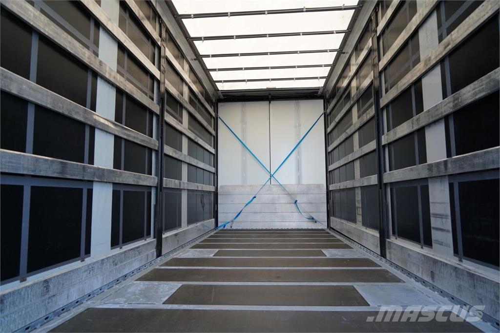 Wecon PRZYCZEPA - 7,7 M / TANDEM / PRZEJAZDOWA / ZAWIESI Remolques de caja de lona