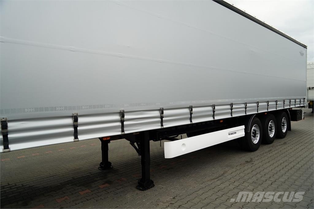 Wielton / FIRANKA / STANDARD / OŚ PODNOSZONA / Curtain sider semi-trailers