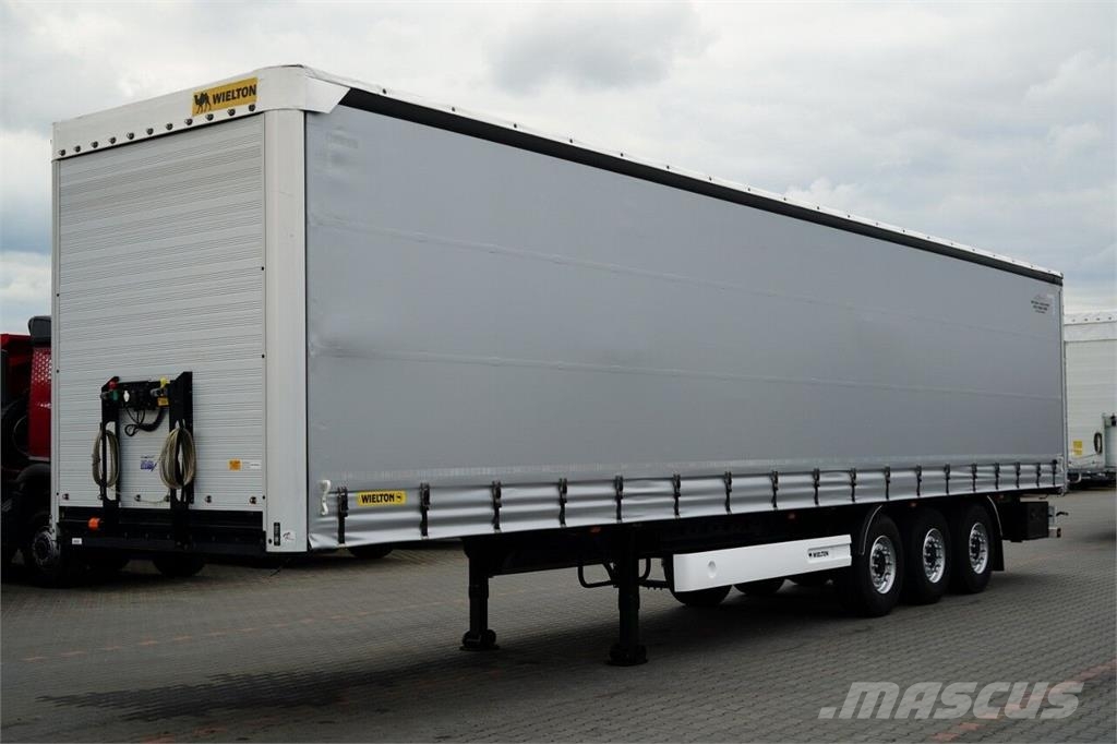 Wielton / FIRANKA / STANDARD / OŚ PODNOSZONA / Curtain sider semi-trailers