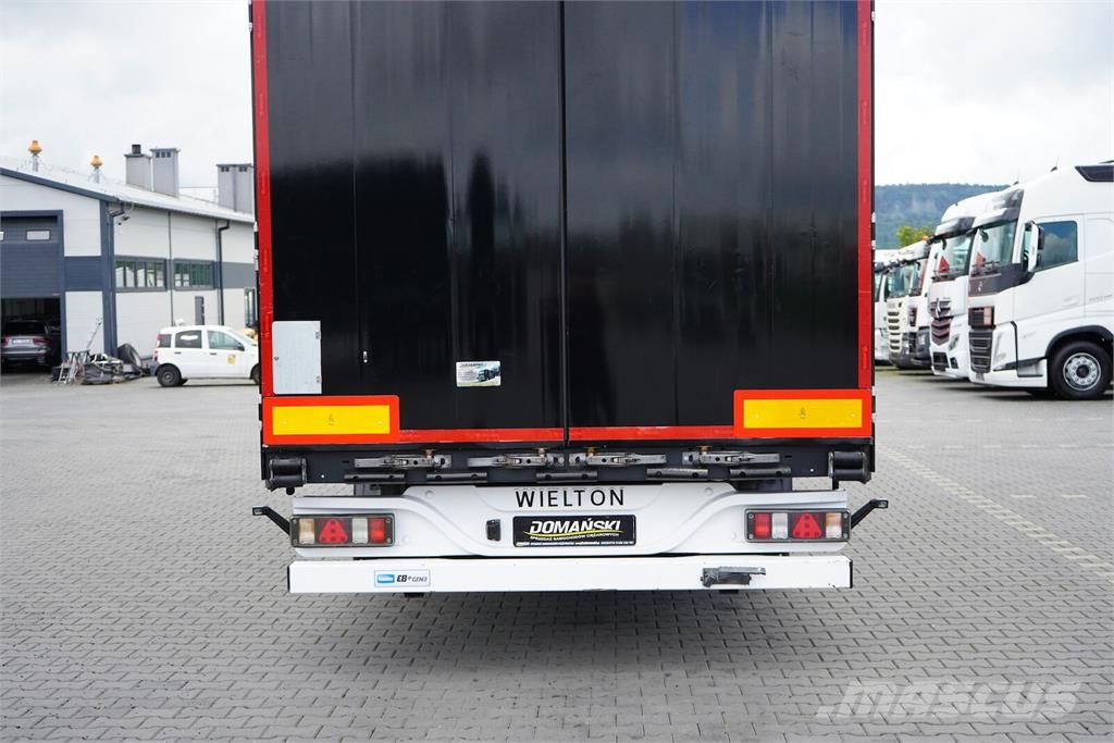 Wielton FIRANKA / TANDEM / 19 PALET / DŁ. 7.7 M, Ponyvás pótkocsik