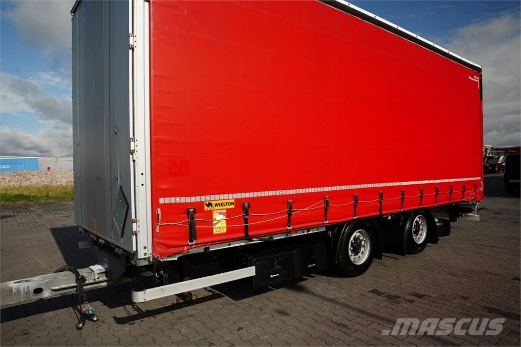 Wielton PRZYCZEPA 8,1 M / TANDEM / PRZEJAZDOWA / 2021 Тентовані причепи