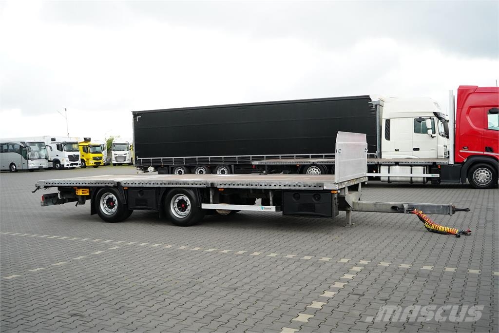 Wielton REDOS / TANDEM / PLATFORMA / DŁ. 7,7 M Oprijwagen
