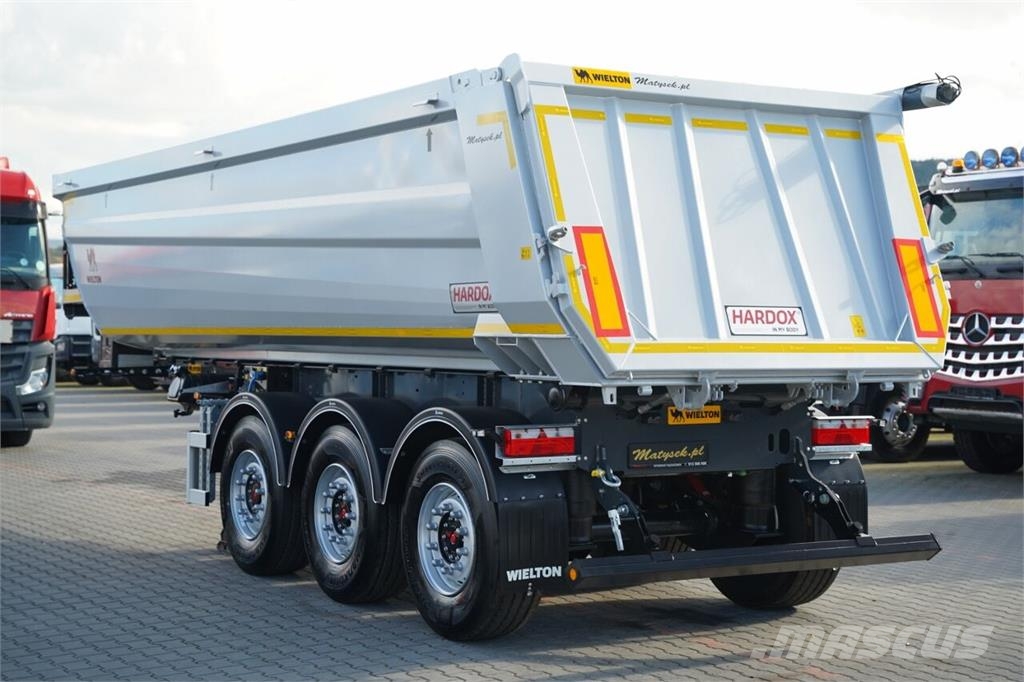 Wielton / WYWROTKA STALOWA / 26 m3 / HP RYNNA / FABRYCZNIE ダンプセミトレーラー