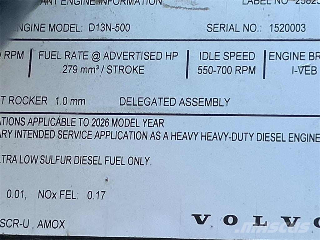 Volvo VHD64FT300 트랙터 유닛