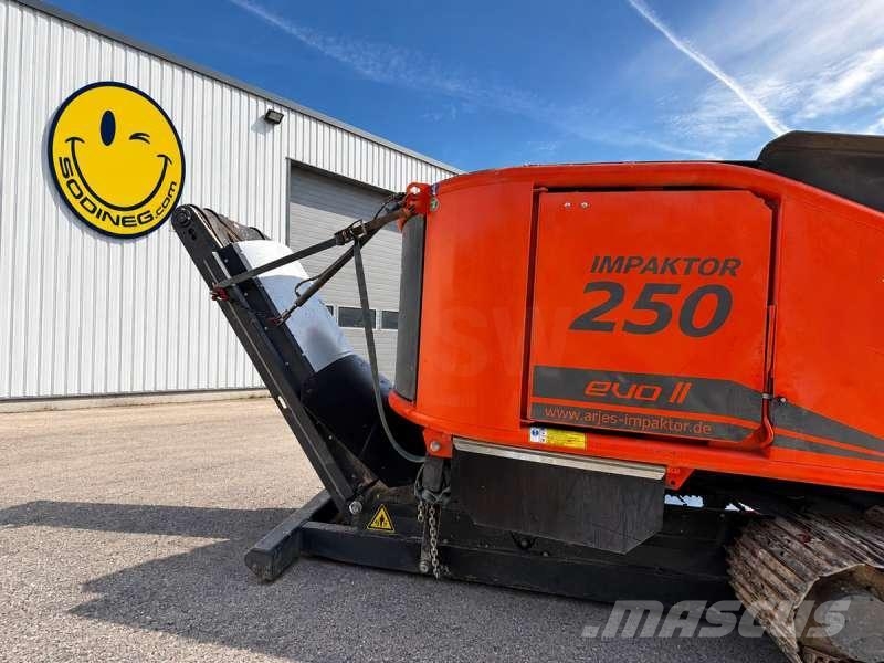 Arjes IMPAKTOR 250 EVO II Szitáló/Rostáló gépek