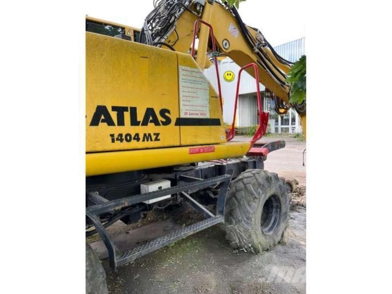 Atlas 1404 ZW Ekskavatori uz riteņiem