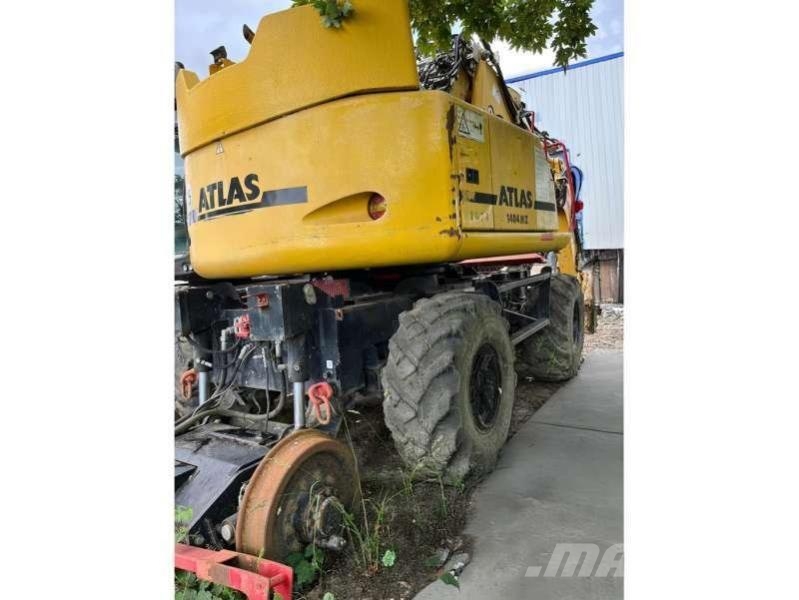 Atlas 1404 ZW Ekskavatori uz riteņiem
