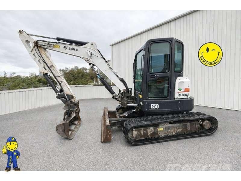 Bobcat E50 Mini excavators < 7t (Mini diggers)