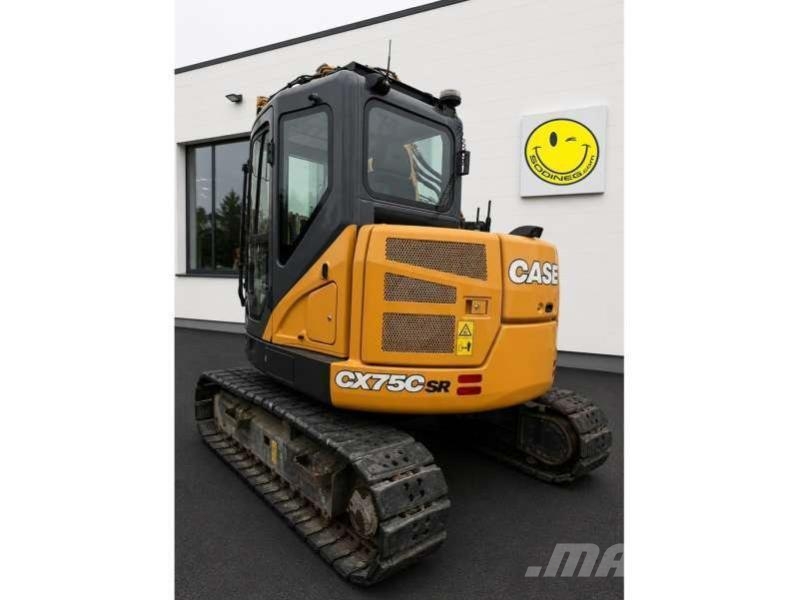 CASE CX75C SR Εκσκαφείς με ερπύστριες