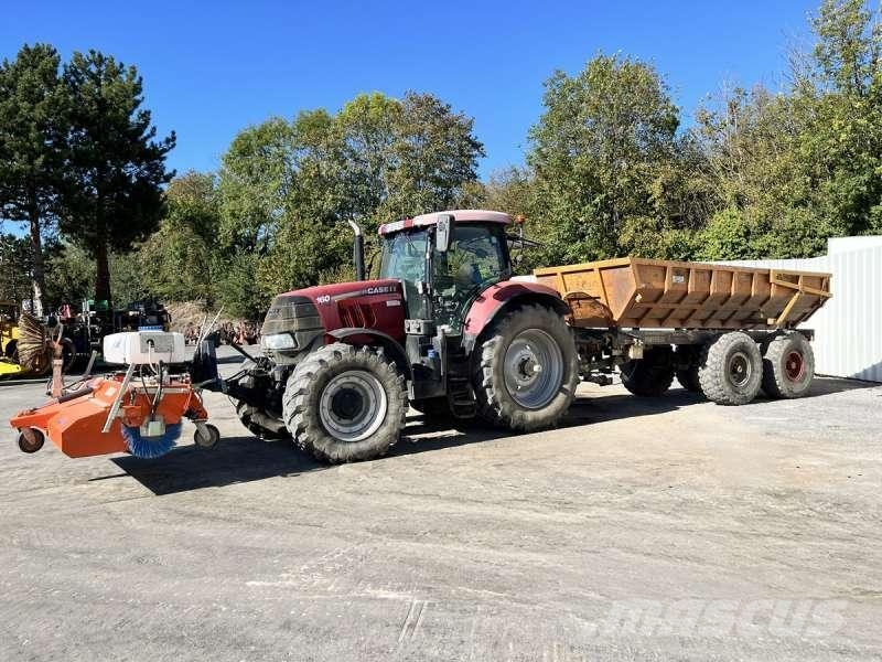 Case IH IH PUMA + BALAYEUSE ET BENNE Trattori