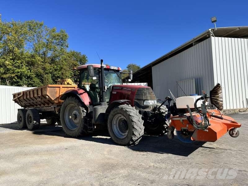 Case IH IH PUMA + BALAYEUSE ET BENNE Trattori
