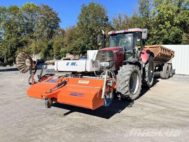 Case IH IH PUMA + BALAYEUSE ET BENNE Trattori