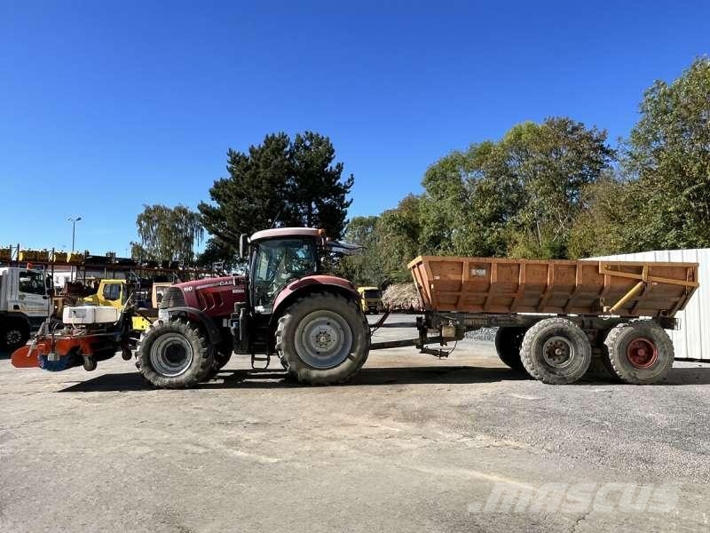 Case IH IH PUMA + BALAYEUSE ET BENNE Trattori