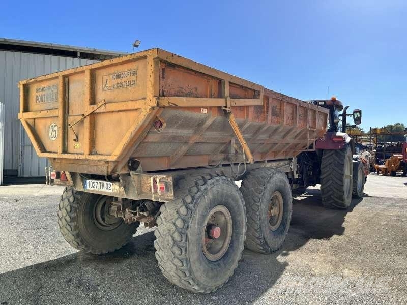 Case IH IH PUMA + BALAYEUSE ET BENNE Trattori