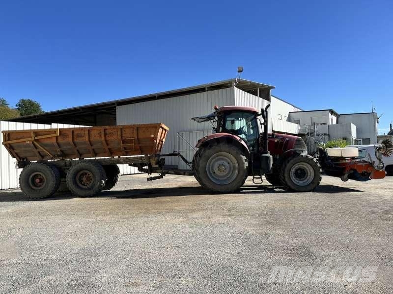 Case IH IH PUMA + BALAYEUSE ET BENNE Trattori