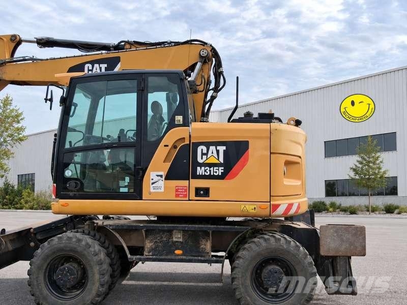 CAT M315F Wheeled excavators