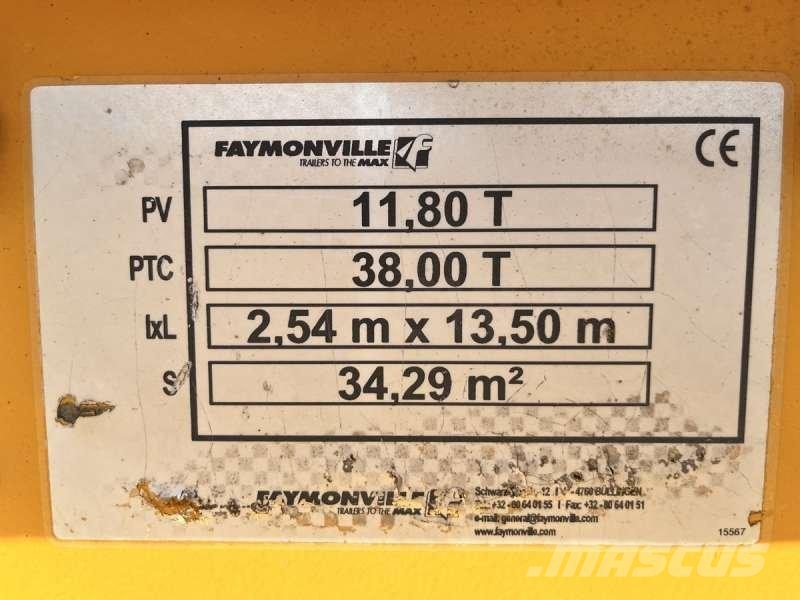 Faymonville MULTIMAX 4 ESSIEUX Poluprikolice za autotransporter