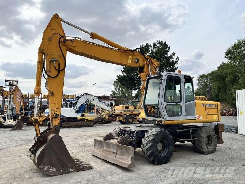 Fiat-Hitachi 150W3 Kolová rýpadla