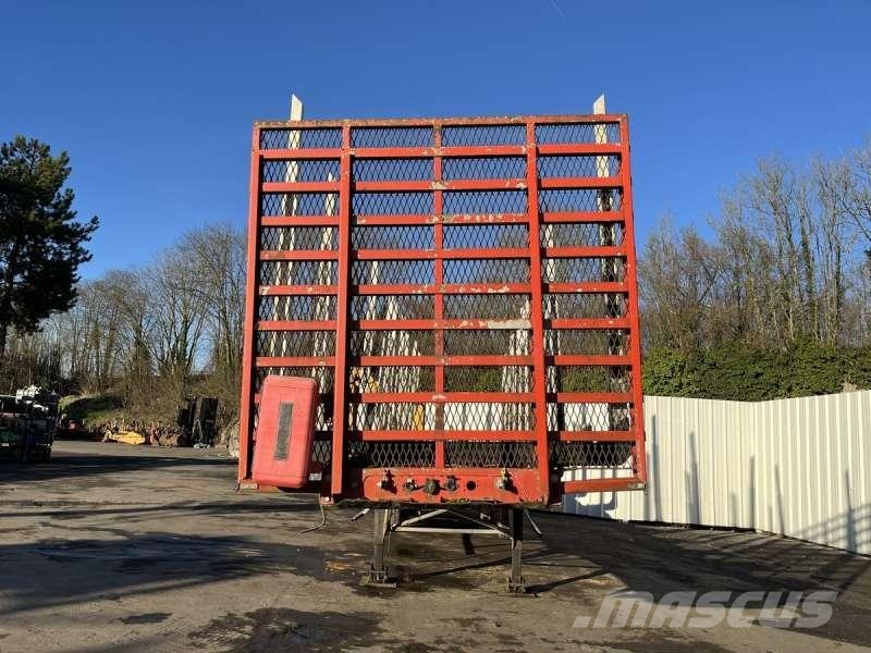 Fruehauf GRUMIERE 3 ESSIEUX مقطورات أشجار