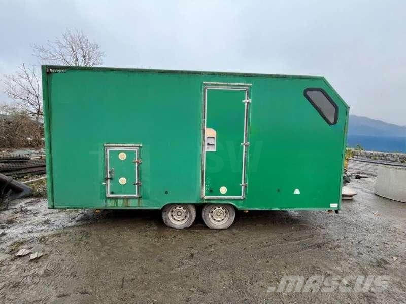 GRUAU BARAQUE DE CHANTIER LIBERTY 5200VR 輕型拖車