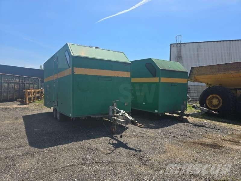GRUAU BARAQUE DE CHANTIER LIBERTY 5200VR 輕型拖車