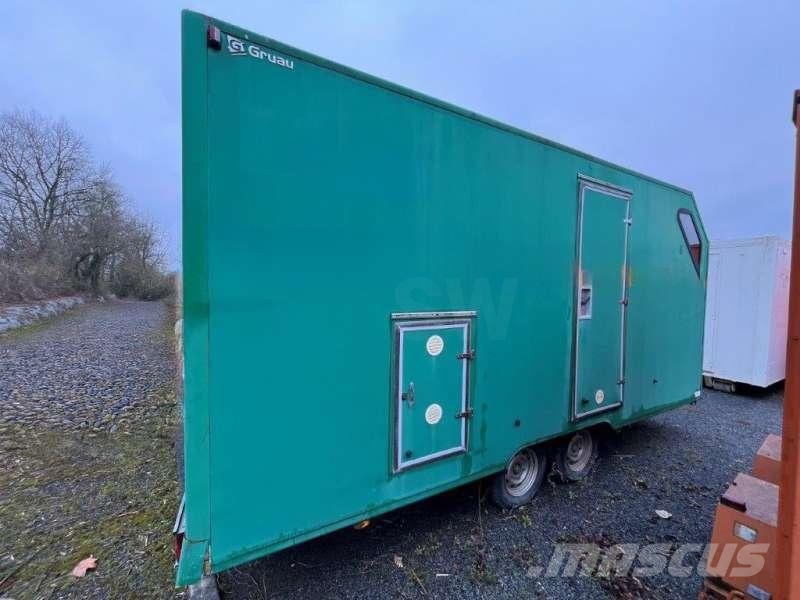 GRUAU BARAQUE DE CHANTIER LIBERTY 5200VR 輕型拖車