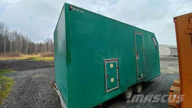 GRUAU BARAQUE DE CHANTIER LIBERTY 5200VR 輕型拖車
